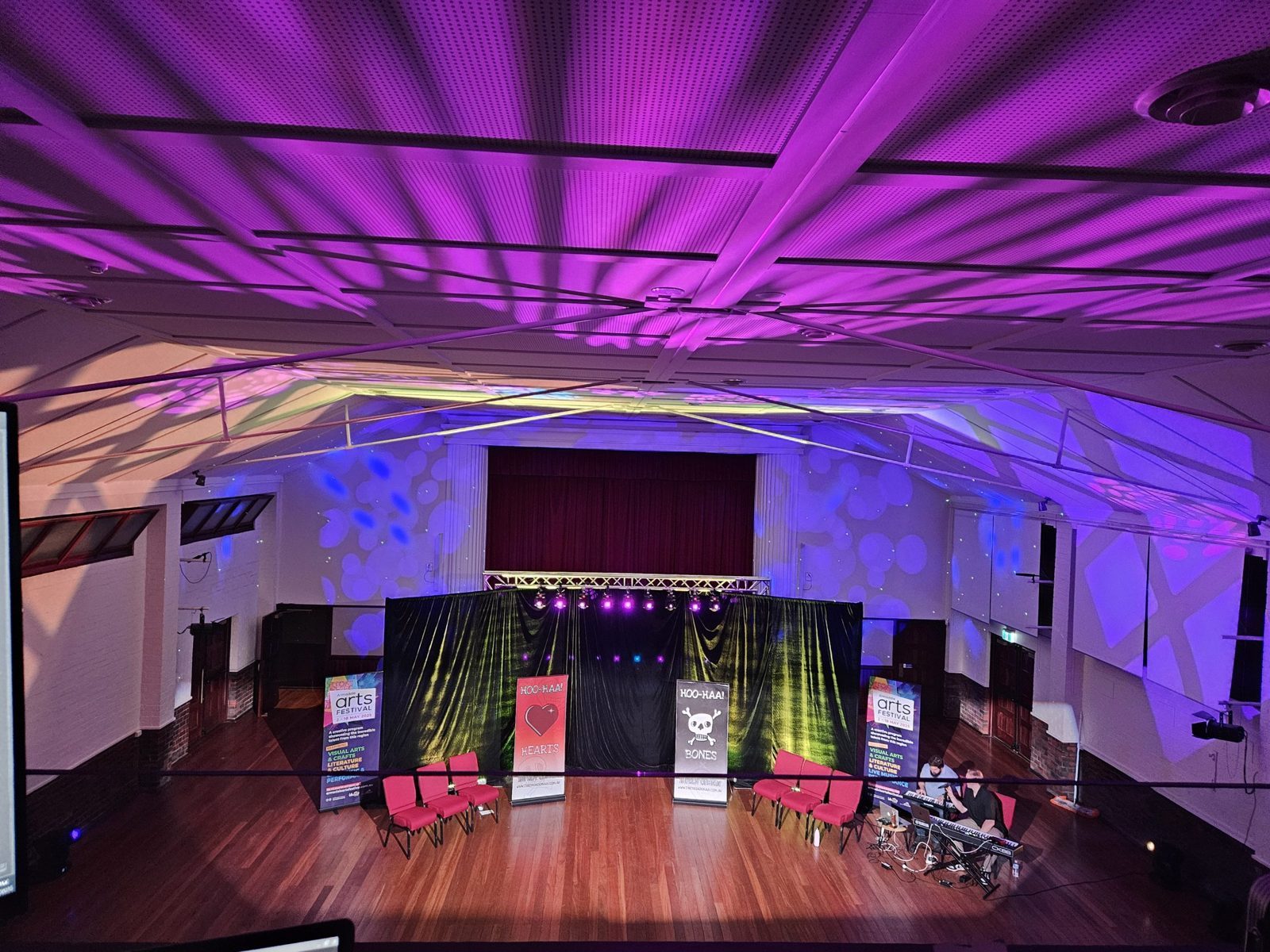 Stage lighting hire for Perth school performance evenings
