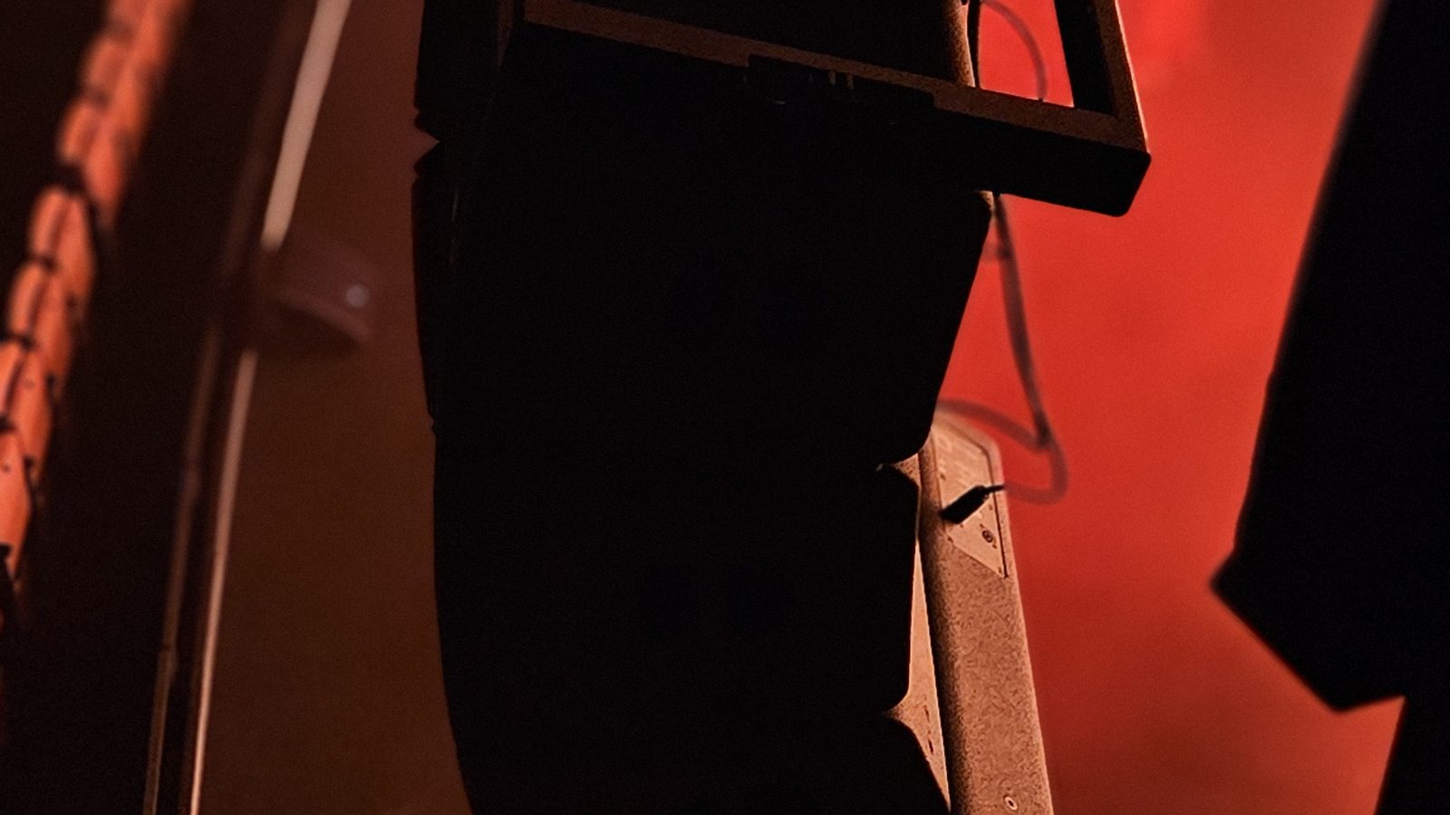 Line array hang at a Perth event, system tuning by Enchant Entertainment