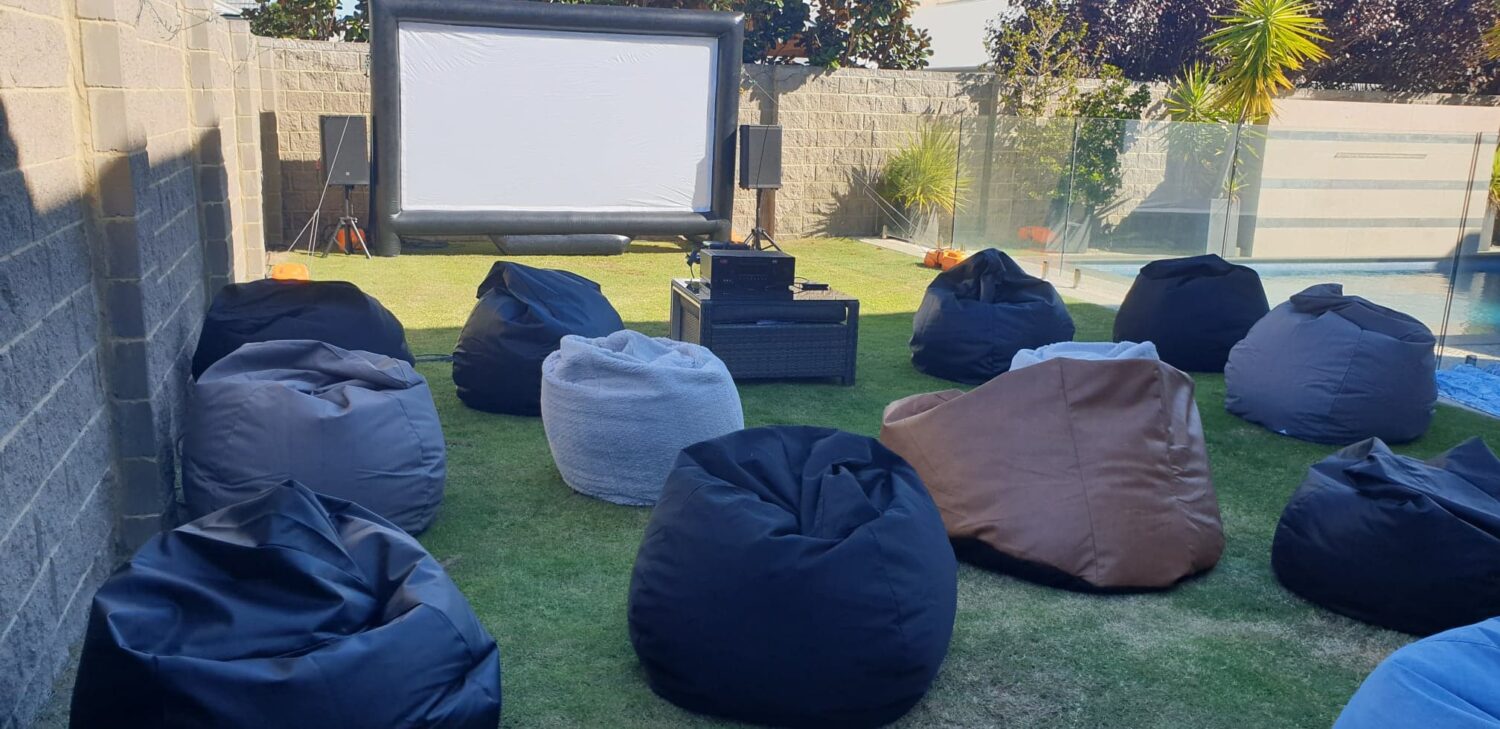 outdoor cinema hire with Perth Pop-Movies in western Australia