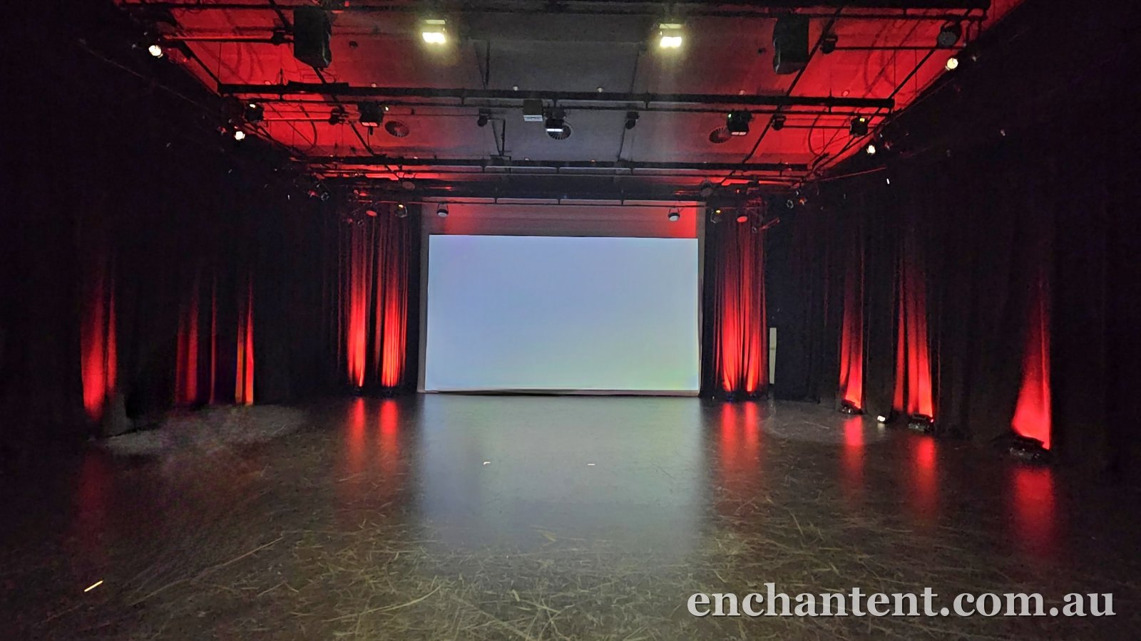 Black box theatre lighting hire, Perth
