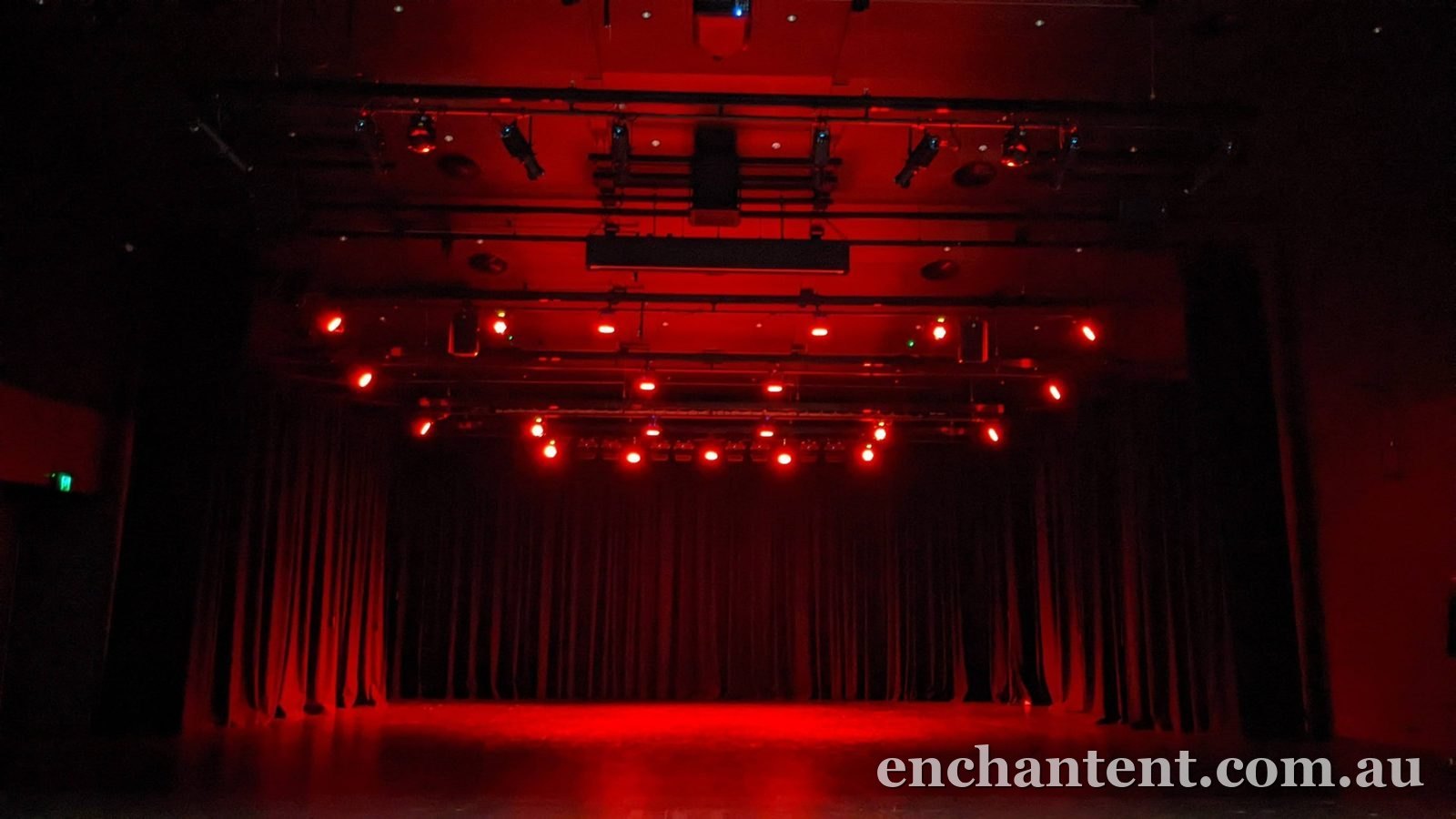 Graduation ceremony stage lighting, Perth