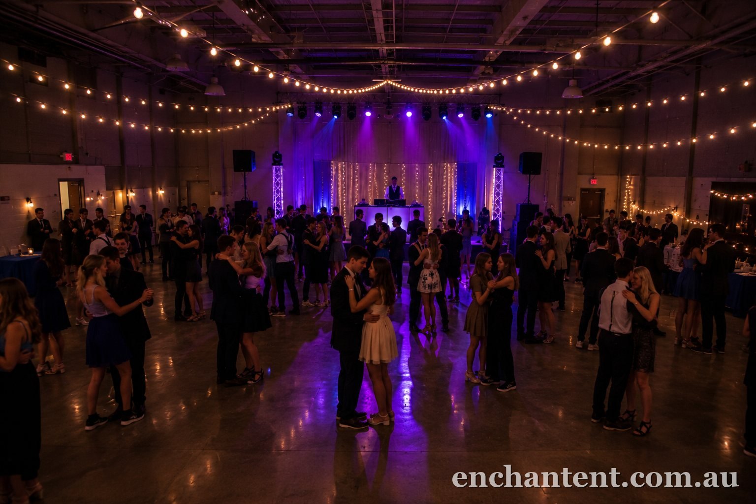 School formal lighting hire, Perth